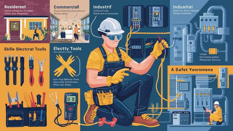Electrical installation work across residential, commercial and industrial sectors in Doncaster